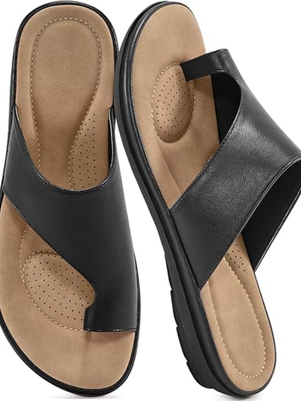 Summer Flat Sandals for Women: Comfortable Walking Dressy Slides for 2026